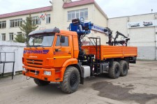 Бортовой автомобиль с установкой КМА-150-5 и люлькой