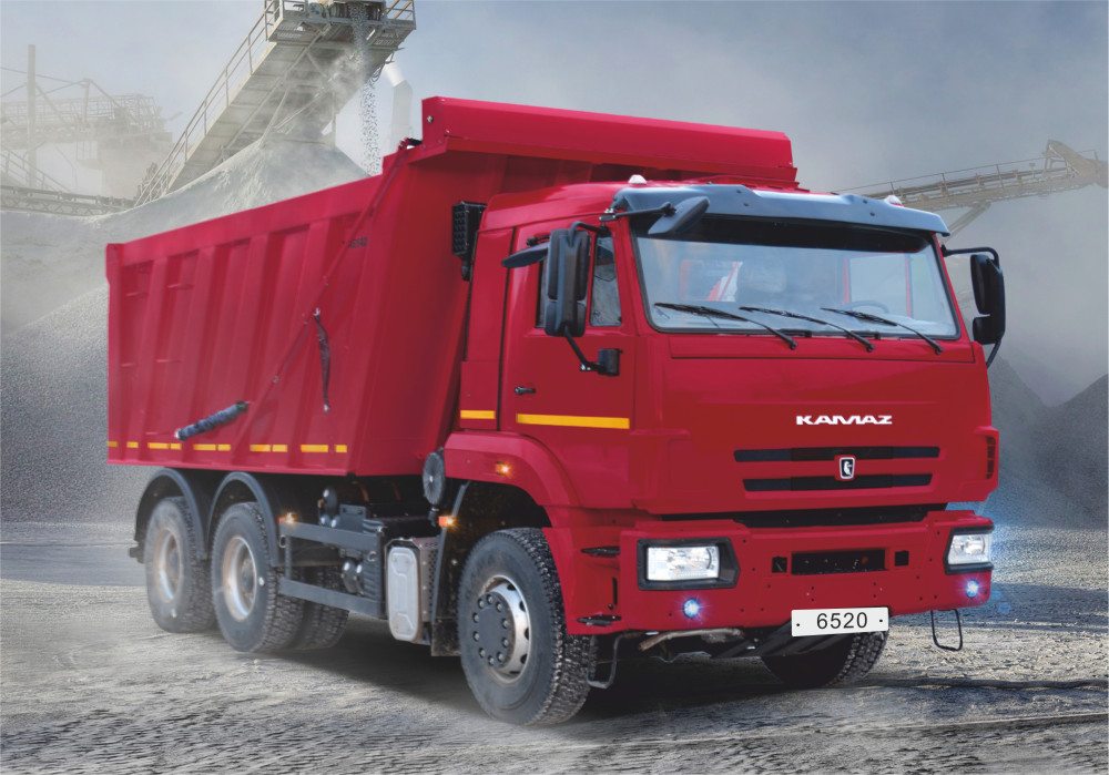 Самосвал KAMAZ-6520-49 (B5) с улучшенными характеристиками