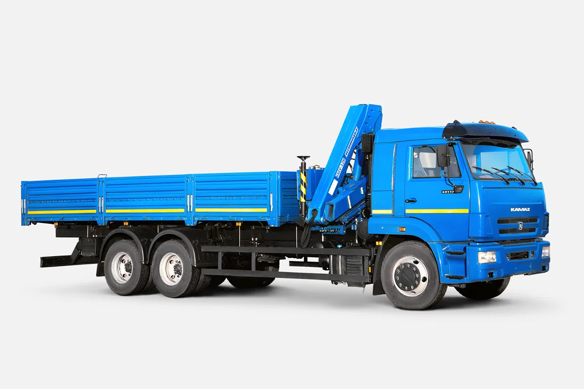 Бортовой автомобиль с установкой КМА-12-1К