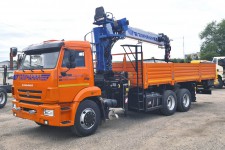 Бортовой автомобиль с установкой КМА-150-1