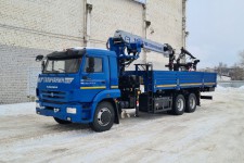 Бортовой автомобиль с установкой КМА-150-1 и люлькой