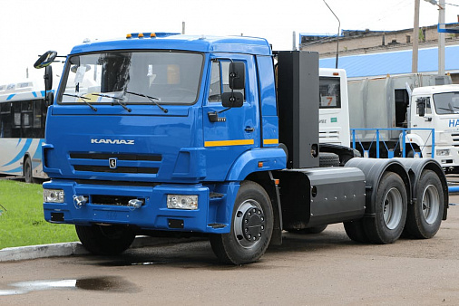 Седельный тягач КАМАZ-65116-37 на КПГ