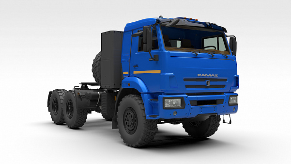 Седельный тягач КАМАZ-53504-37 на КПГ