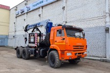 Седельный тягач с установкой КМА-150-4 и люлькой