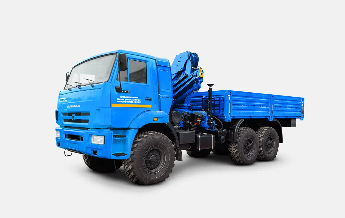 Бортовой автомобиль с установкой КМА-12-5К